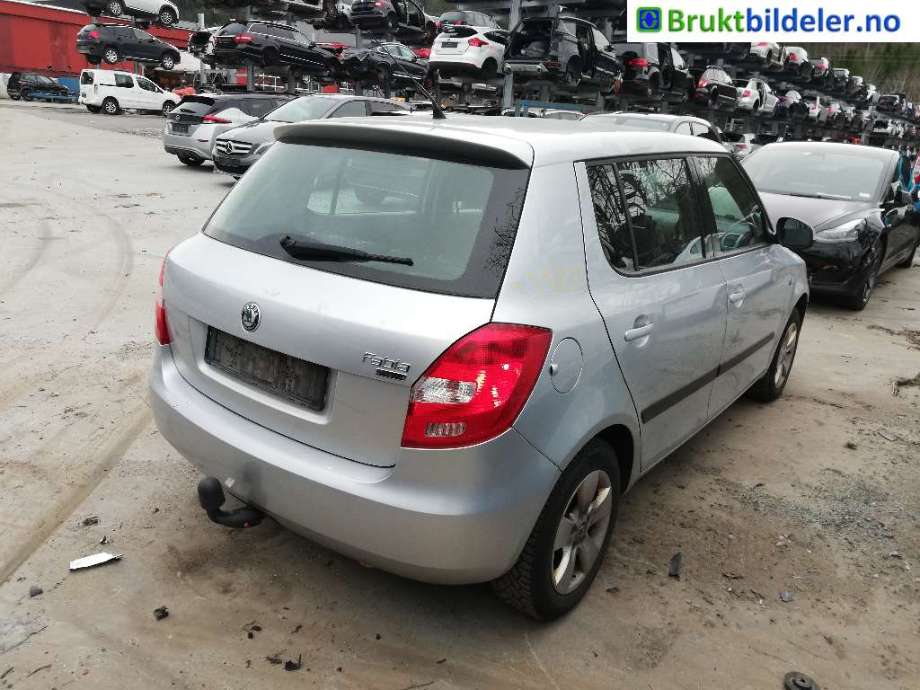 Škoda Fabia 2007-2010 (Type II, Fase 1) , Motorkode: BXW, Girkassekode: 