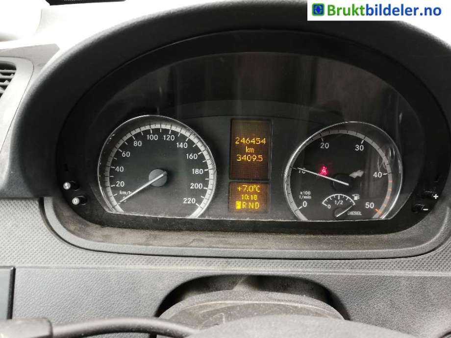 Mercedes Vito/Viano 2010-2014 (Fase 2) (W639) (W639), Motorkode: OM651.940, Girkassekode: 722.686