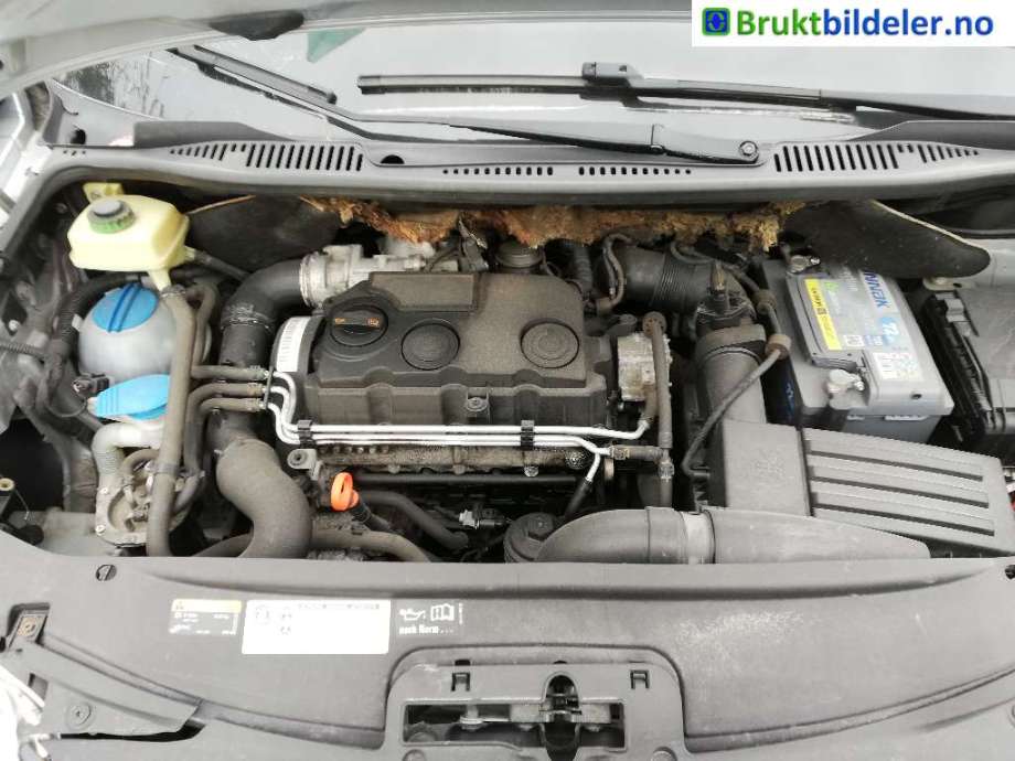 VW Caddy 2004-2010 (Type III, Fase 1) , Motorkode: BLS, Girkassekode: KXV