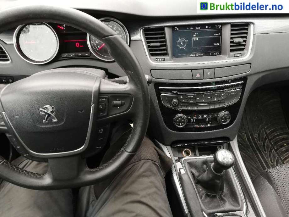 Peugeot 508 2011-2014 (Type I, Fase 1) , Motorkode: 9HL, Girkassekode: 
