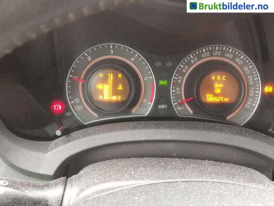 Toyota Auris 2010-2012 (Type I, Fase 2) , Motorkode: 1ND-TV, Girkassekode: 