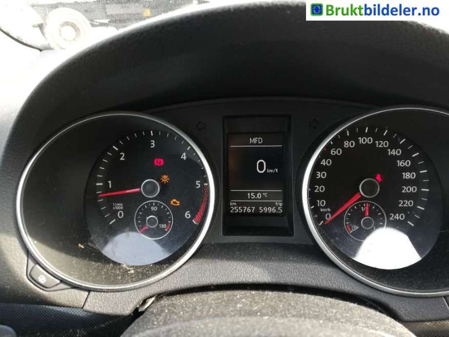 VW Golf VI 2008-2012 , Motorkode: CAYC, Girkassekode: LUB