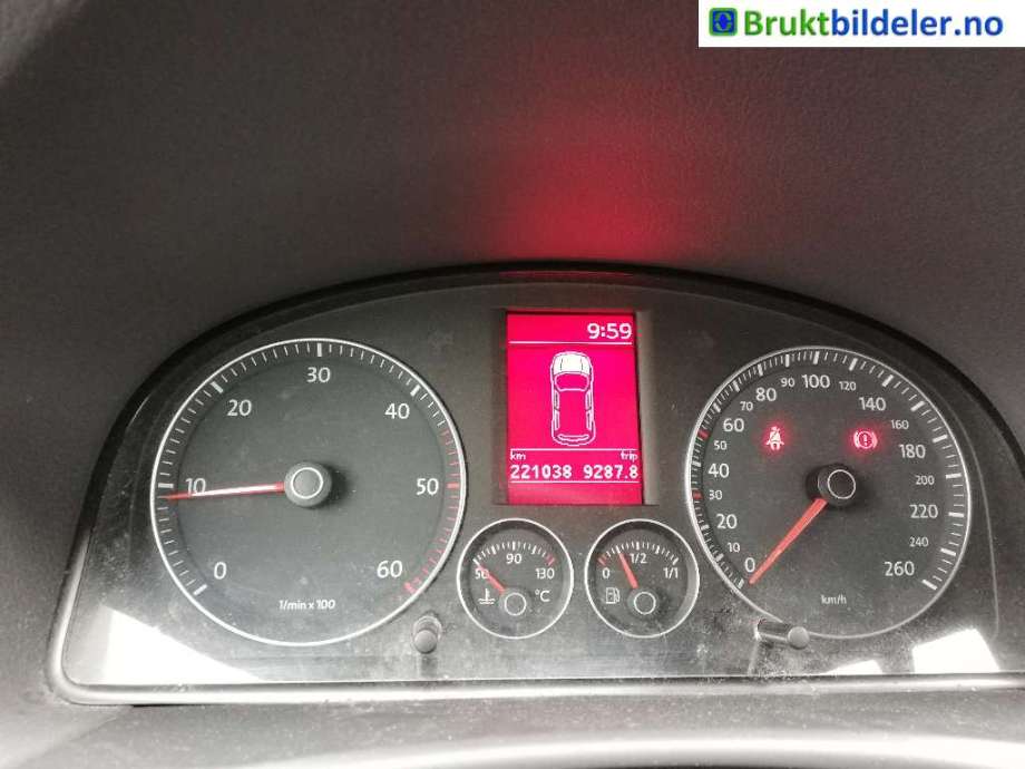 VW Touran 2007-2010 (Type I, Fase 2) , Motorkode: BLS, Girkassekode: KWD