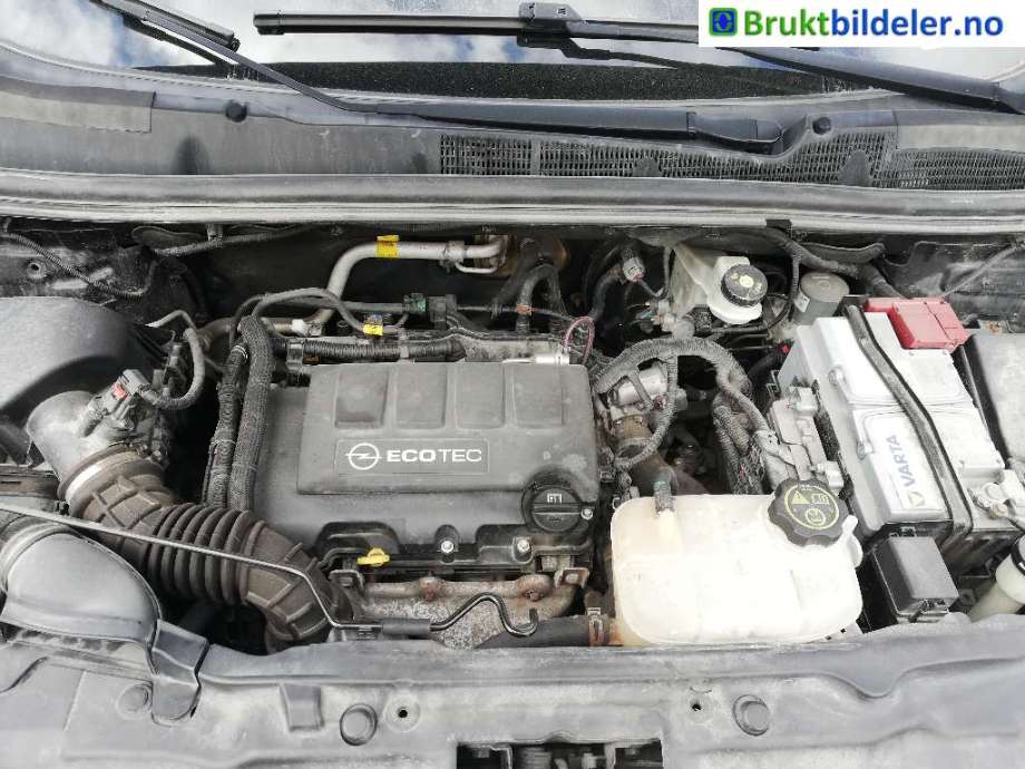 Opel Mokka 2012-2016 (Type I, Fase 1) , Motorkode: A14NET, Girkassekode: 
