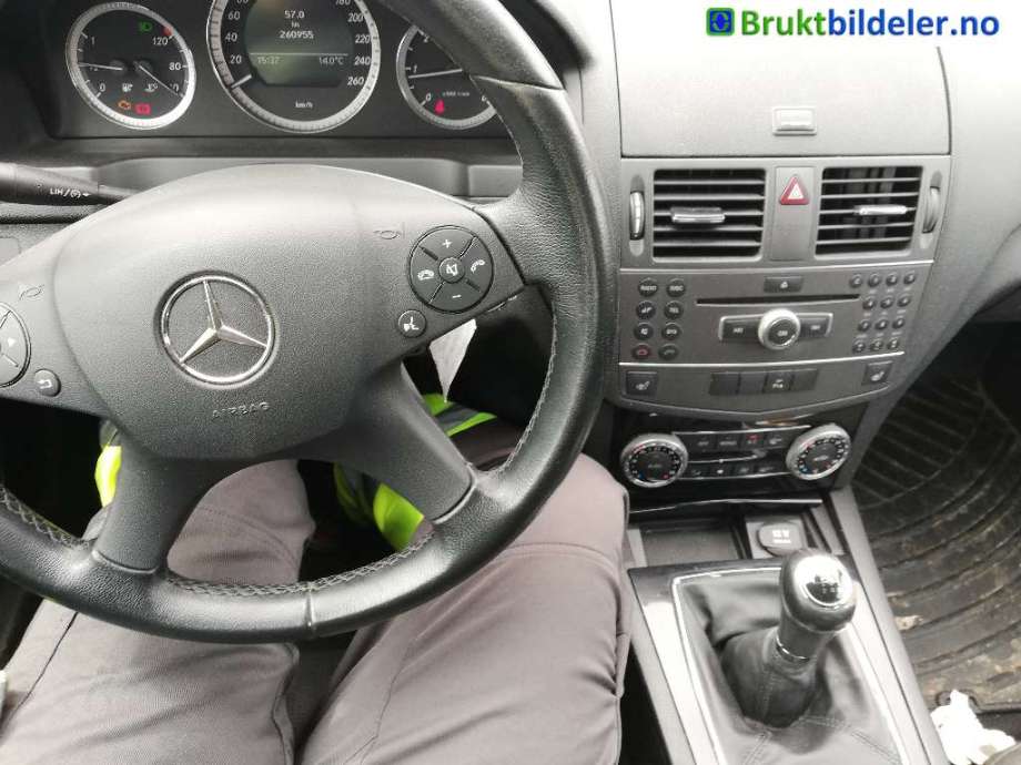 Mercedes C-Klasse 2007-2011 (Fase 1) (W204) (W204), Motorkode: OM651.913, Girkassekode: 