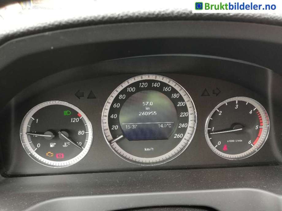 Mercedes C-Klasse 2007-2011 (Fase 1) (W204) (W204), Motorkode: OM651.913, Girkassekode: 