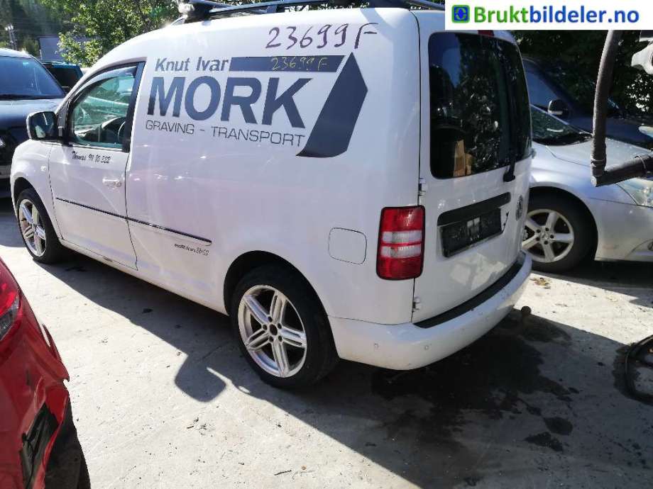 VW Caddy 2010-2015 (Type III, Fase 2) delebil , Motorkode: CFJA, Girkassekode: PBE