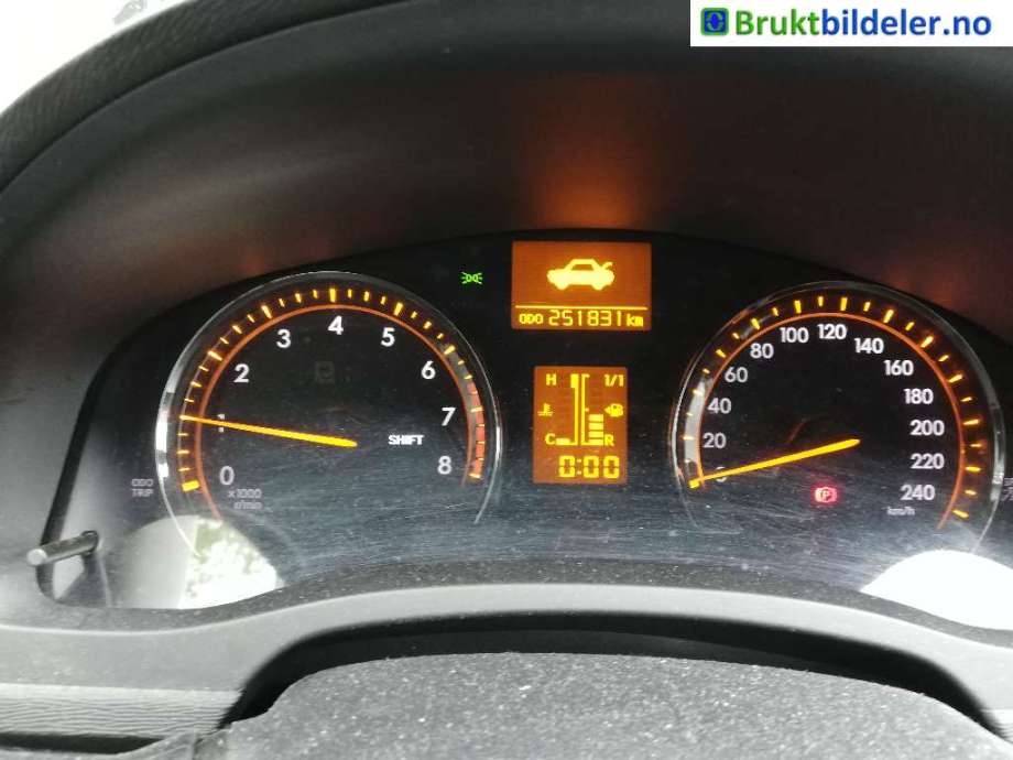 Toyota Avensis 2009-2015 (Type III, Fase 1) , Motorkode: 1ZR-FAE, Girkassekode: 