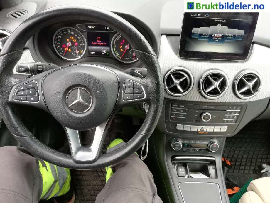 Mercedes B-Klasse 2011-2018 (W246) delebil , Motorkode: EM780.990, Girkassekode: 