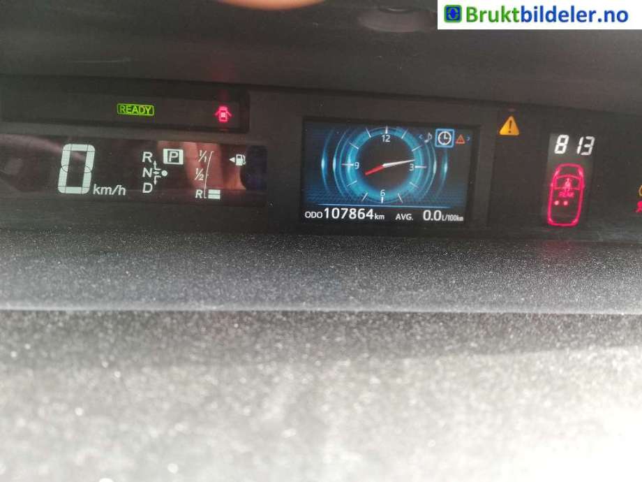 Toyota Prius +7 2012-2020 (Type III) (stasjonsvogn) (stasjonsvogn), Motorkode: 2ZR-FXE, Girkassekode: 