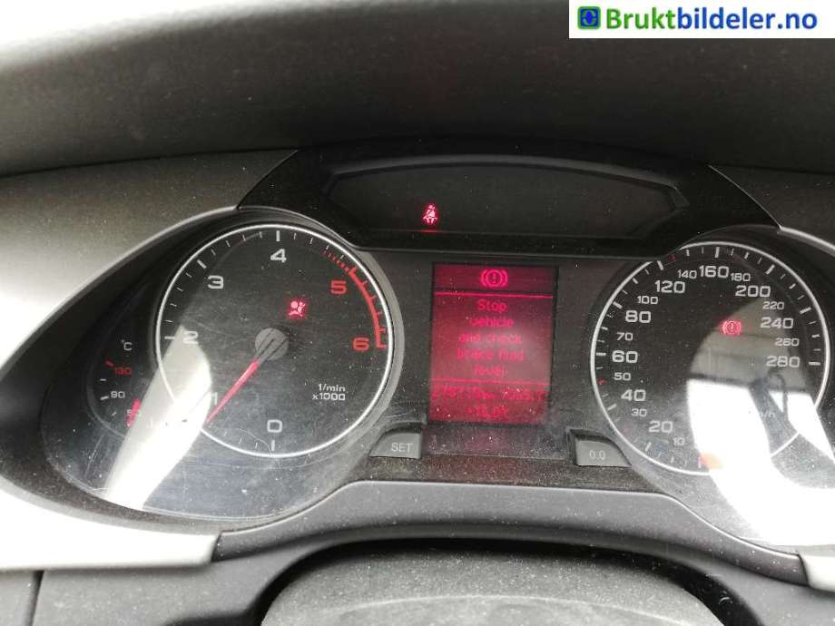 Audi A4 2007-2014 (Type IV) (B8) (B8), Motorkode: CAGA, Girkassekode: JJG