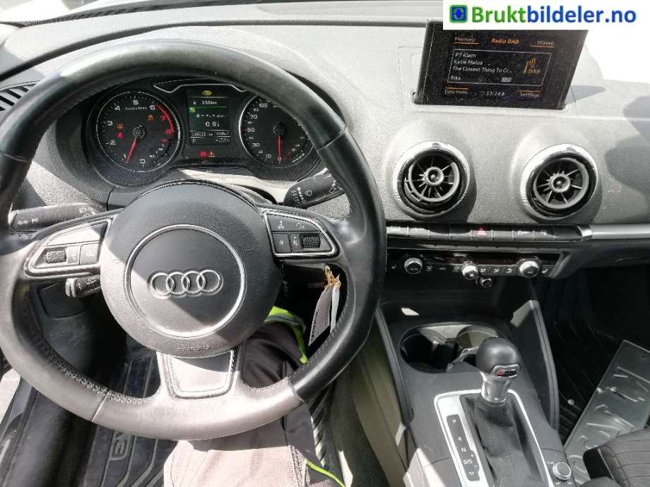 Audi A3 2012-2016 (Type III, Fase 1) , Motorkode: CYVB, Girkassekode: QHV