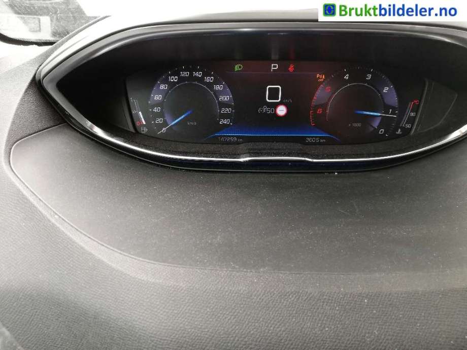 Peugeot 5008 2017-->> (Type II) , Motorkode: YHZ, Girkassekode: 