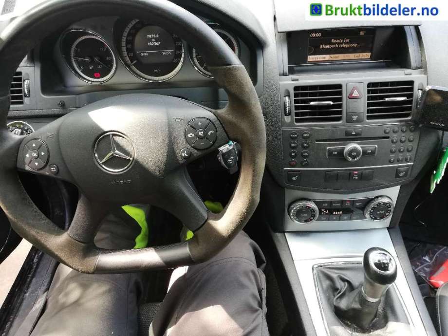 Mercedes C-Klasse 2007-2011 (Fase 1) (W204) (W204), Motorkode: OM651.913, Girkassekode: 