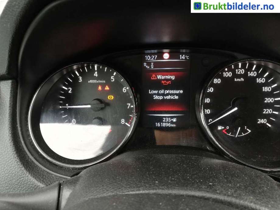 Nissan Qashqai 2014-2021 (Type II) delebil , Motorkode: HRA2DDT, Girkassekode: 