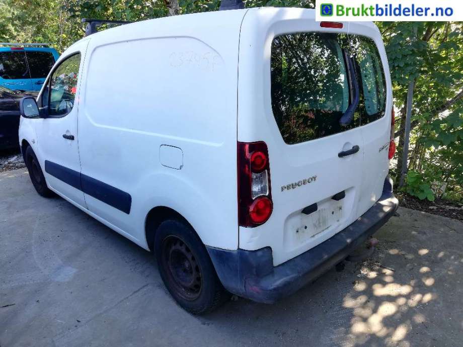 Peugeot Partner 2008-2015 (Type II, Fase 1) delebil , Motorkode: 9HF, Girkassekode: 