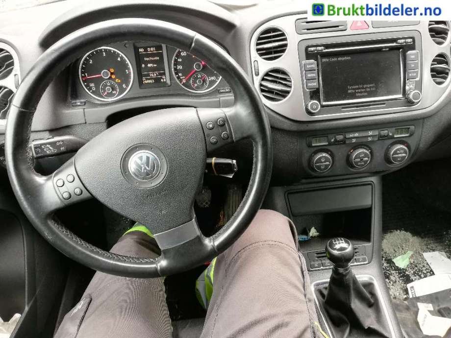 VW Tiguan 2007-2011 (Type I, Fase 1) , Motorkode: CBAB, Girkassekode: 