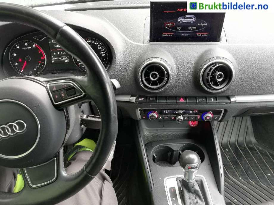 Audi A3 2012-2016 (Type III, Fase 1) , Motorkode: CYVB, Girkassekode: 