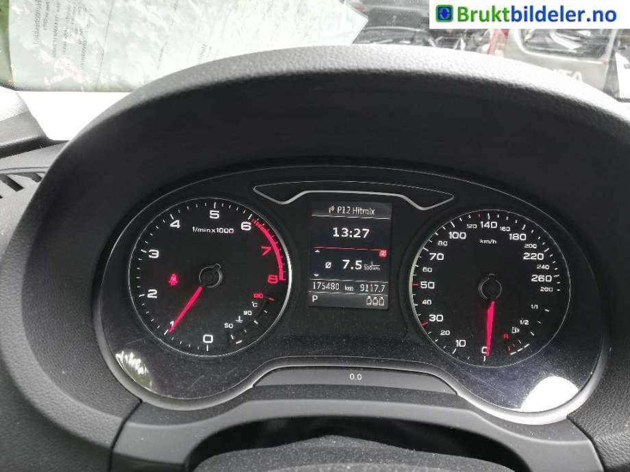 Audi A3 2012-2016 (Type III, Fase 1) , Motorkode: CYVB, Girkassekode: 