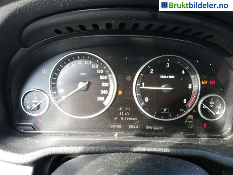 BMW X3 2010-2017 (F25) (F25), Motorkode: N47-D20C, Girkassekode: 