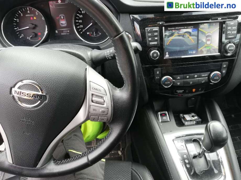 Nissan Qashqai 2014-2021 (Type II) , Motorkode: HRA2DDT, Girkassekode: 
