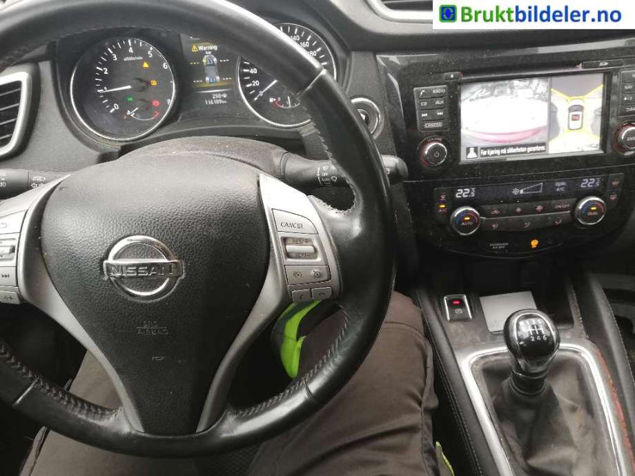 Nissan Qashqai 2014-2021 (Type II) , Motorkode: HRA2DDT, Girkassekode: 