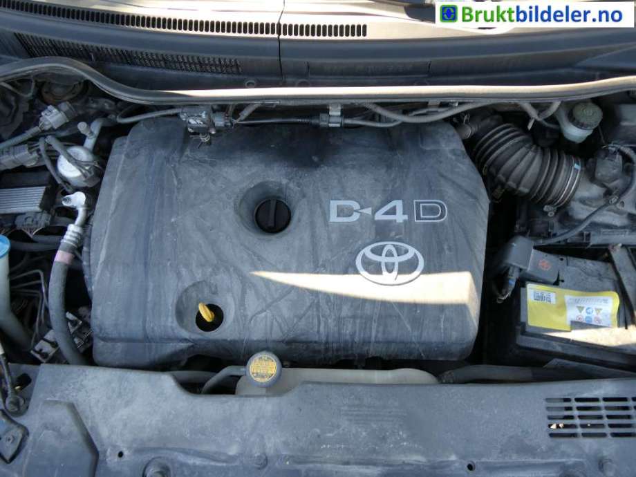 Toyota Verso 2004-2009 (Type II) , Motorkode: 2AD-FTV, Girkassekode: 