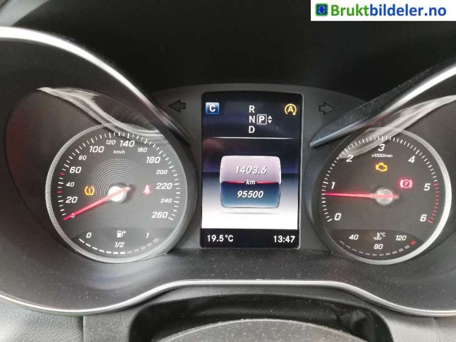 Mercedes C-Klasse 2014-2018 (Fase 1) (W205) (W205), Motorkode: OM651.921, Girkassekode: 