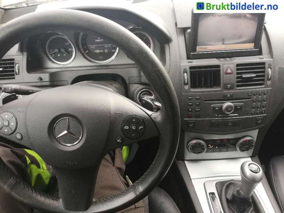 Mercedes C-Klasse 2007-2011 (Fase 1) (W204) (W204), Motorkode: OM651.913, Girkassekode: 