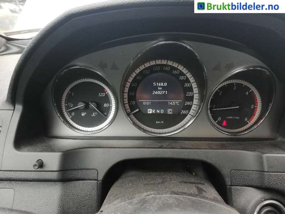 Mercedes C-Klasse 2007-2011 (Fase 1) (W204) (W204), Motorkode: OM651.913, Girkassekode: 