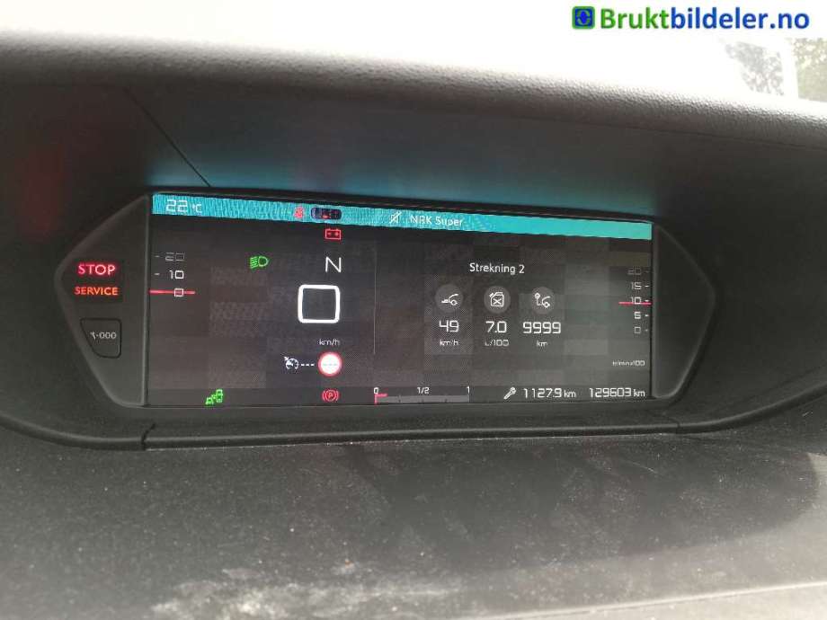 Citroën C4, Picasso 2013-2018 (Type II) , Motorkode: 5GZ, Girkassekode: 