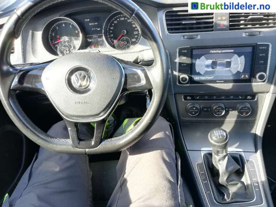 VW Golf VII 2012-2017 (Fase 1) , Motorkode: CJZB, Girkassekode: PKH