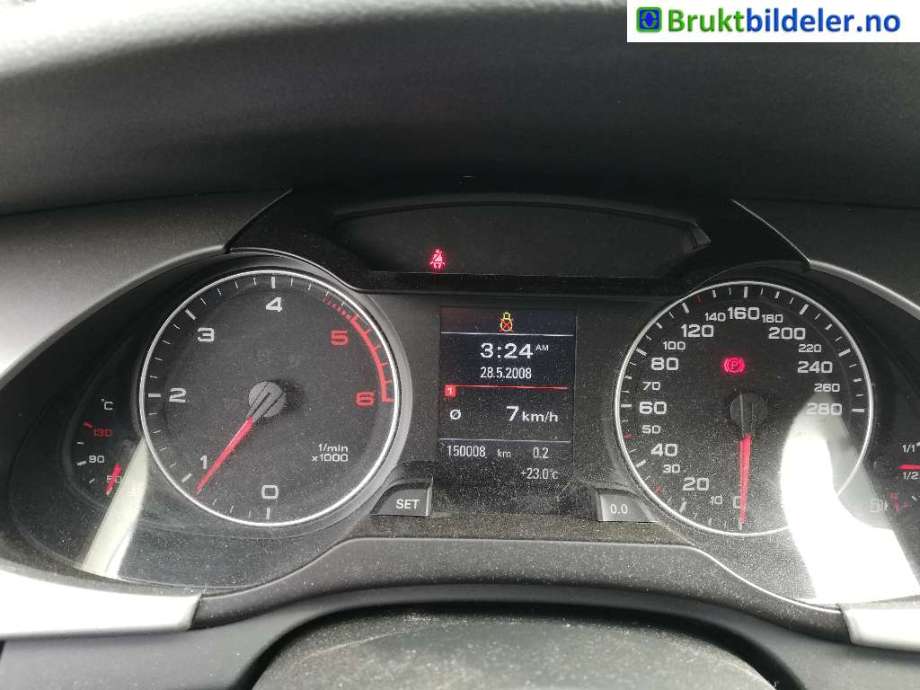 Audi A4 2007-2014 (Type IV) (B8) (B8), Motorkode: CAGA, Girkassekode: KXP