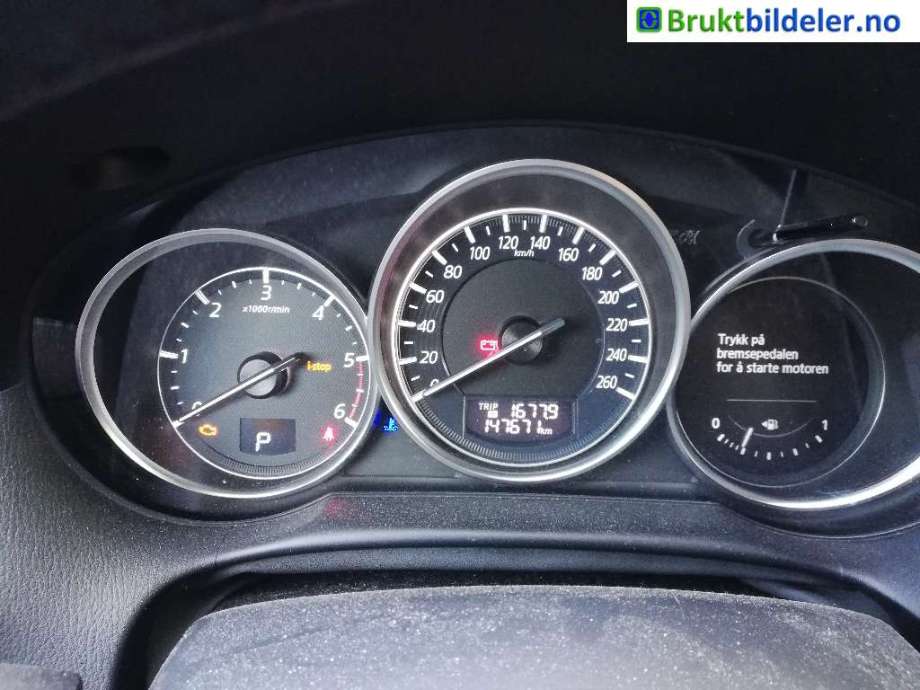 Mazda CX-5 2012-2017 (Type I) , Motorkode: SH-VPTS, Girkassekode: 