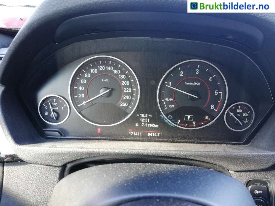 BMW 3-Serie 2012-2018 (F30/F31/F34) (F30/F31/F34), Motorkode: N47-D20C, Girkassekode: 
