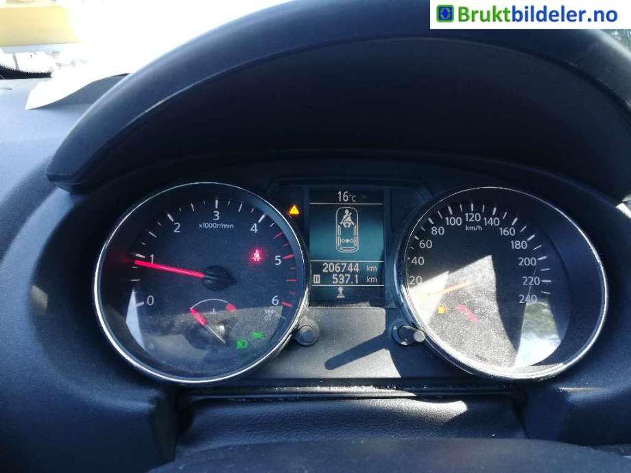 Nissan Qashqai 2010-2014 (Type I, Fase 2) , Motorkode: K9K, Girkassekode: 