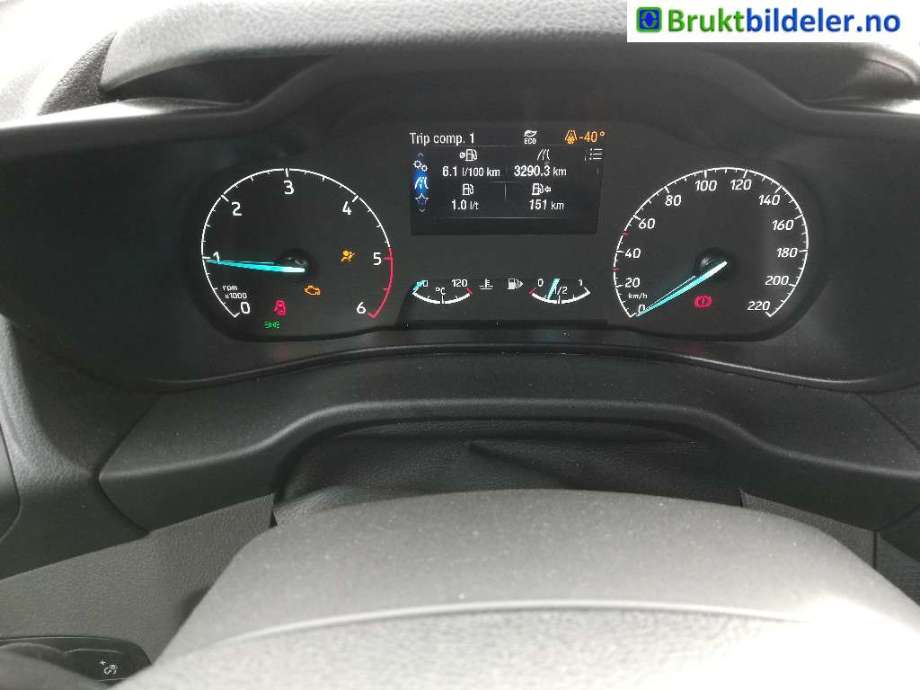 Ford Transit Connect 2018-->> Type II, Fase 2 , Motorkode: ZTGA, Girkassekode: 