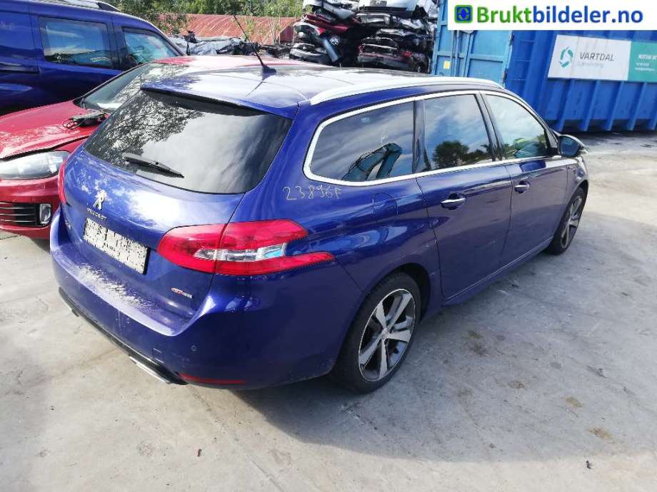 Peugeot 308 2013-2021 (Type II) delebil , Motorkode: BHZ, Girkassekode: 