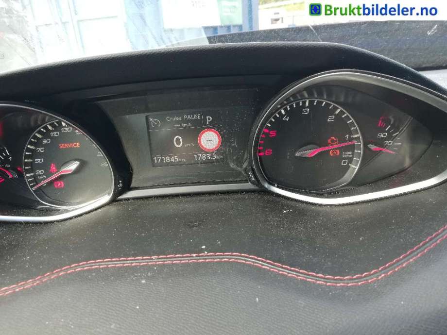 Peugeot 308 2013-2021 (Type II) delebil , Motorkode: BHZ, Girkassekode: 