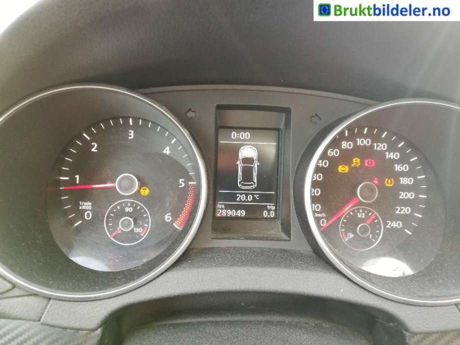 VW Golf VI 2008-2012 , Motorkode: CFFB, Girkassekode: 