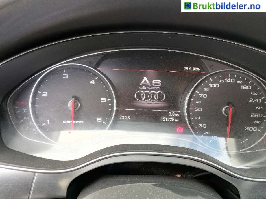 Audi A6, Allroad 2012-2014 (Type III, Fase 1) (C7) delebil , Motorkode: CLAA, Girkassekode: PXG