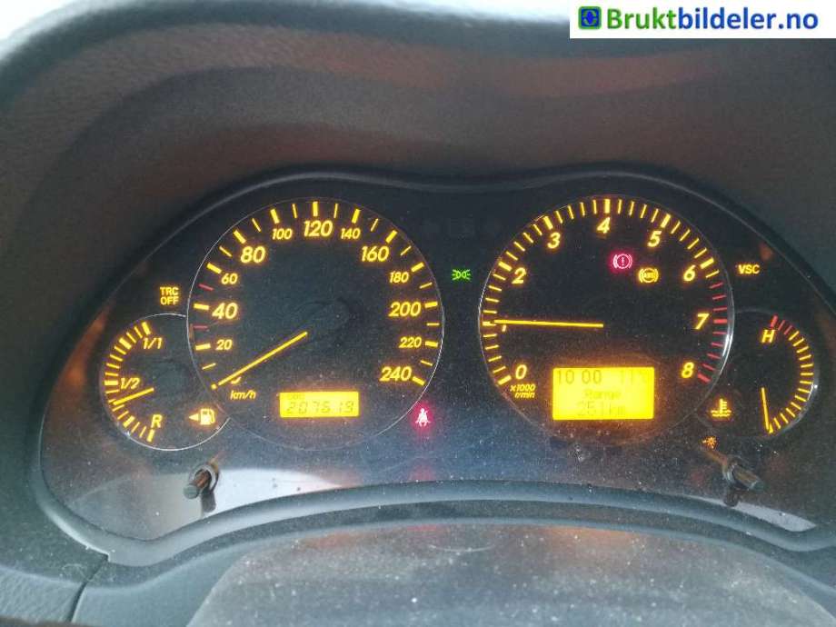 Toyota Avensis 2003-2008 (Type II) delebil , Motorkode: 3ZZ-FE, Girkassekode: 