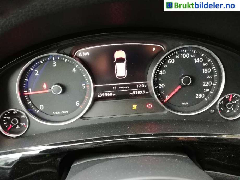VW Touareg 2010-2018 (Type II) delebil , Motorkode: CASD, Girkassekode: MYX