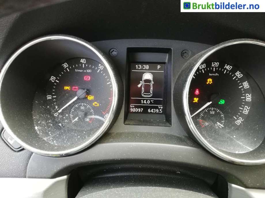 Škoda Yeti 2014-2017 (Fase 2) delebil , Motorkode: CBZB, Girkassekode: 