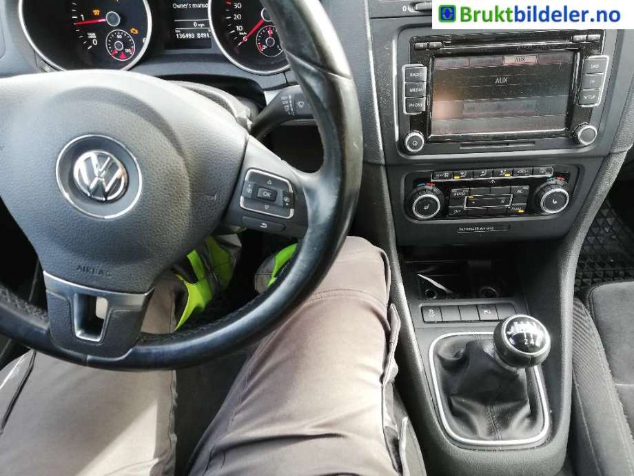 VW Golf VI 2008-2012 , Motorkode: CAYC, Girkassekode: 