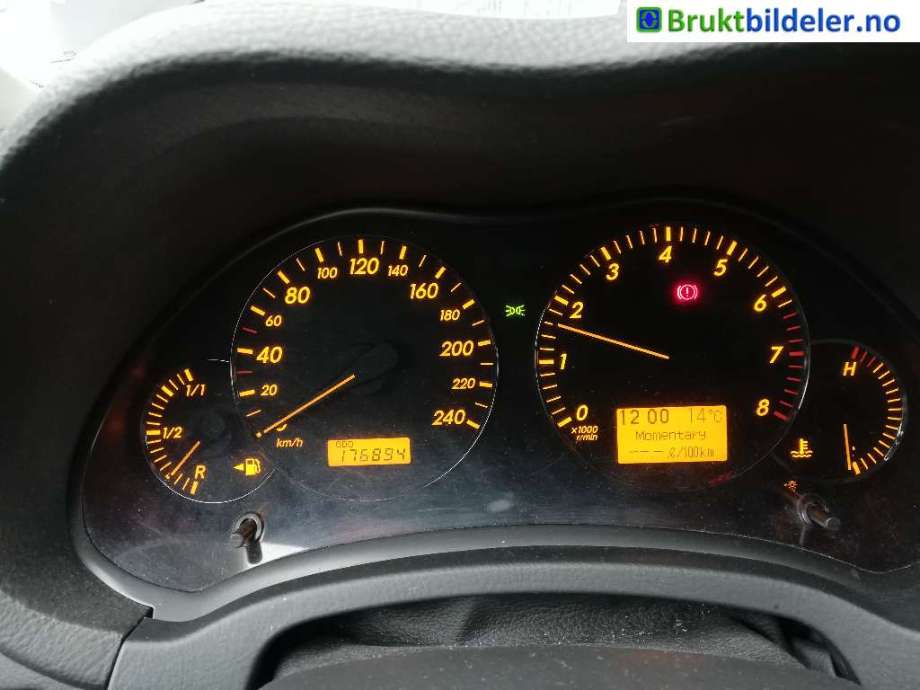 Toyota Avensis 2003-2008 (Type II) , Motorkode: 1ZZ-FE, Girkassekode: 