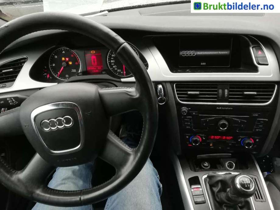 Audi A4 2007-2014 (Type IV) (B8) delebil , Motorkode: CAGA, Girkassekode: 