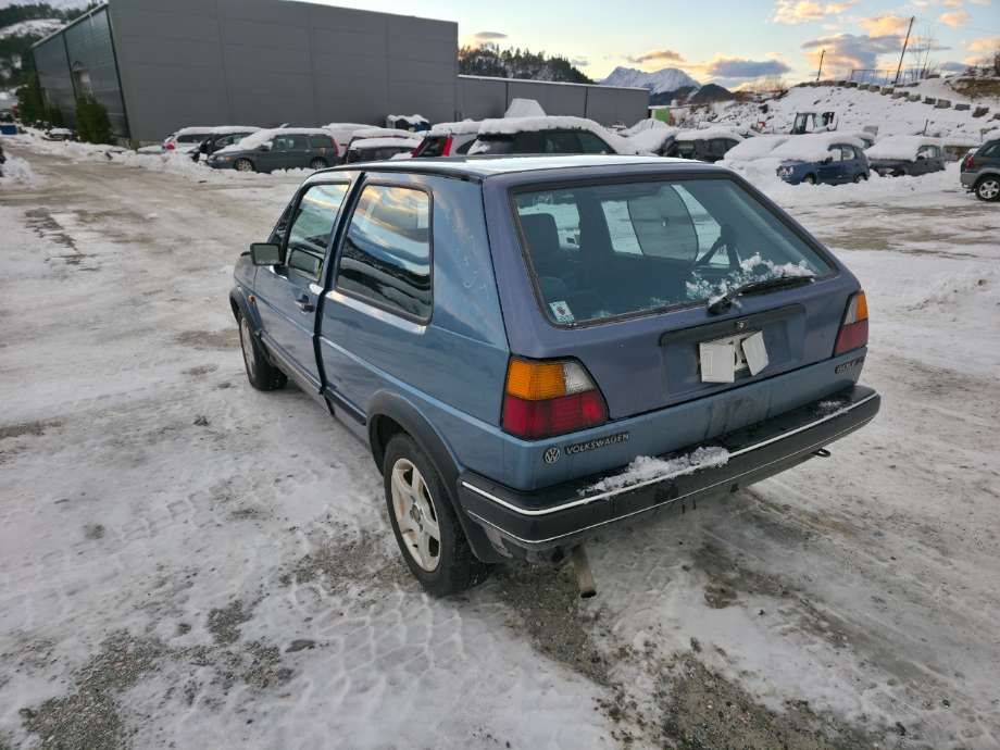 VW Golf II 1984-1991 delebil , Motorkode: GU, Girkassekode: 