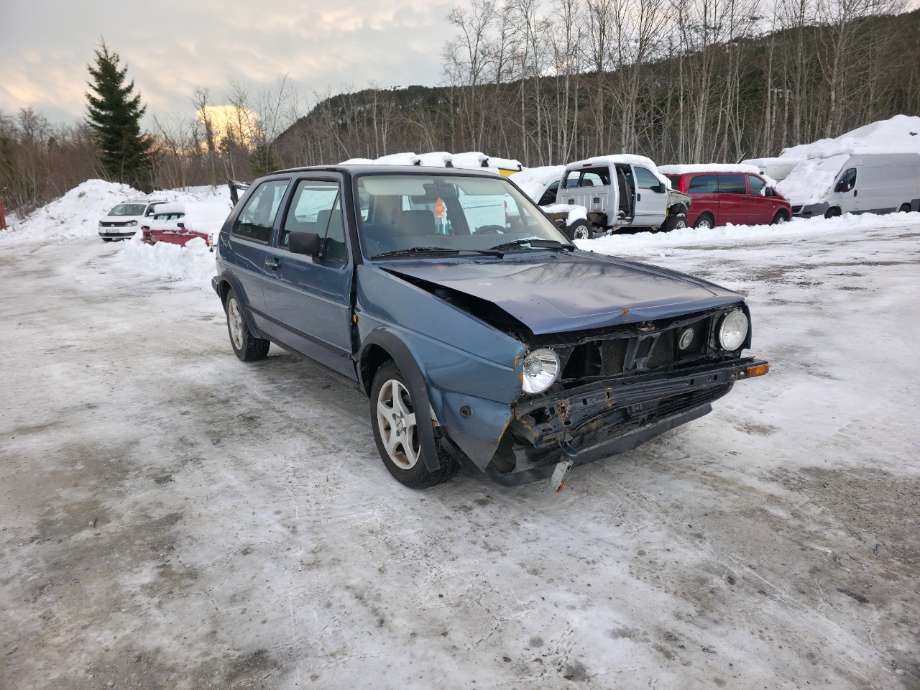 VW Golf II 1984-1991 delebil , Motorkode: GU, Girkassekode: 