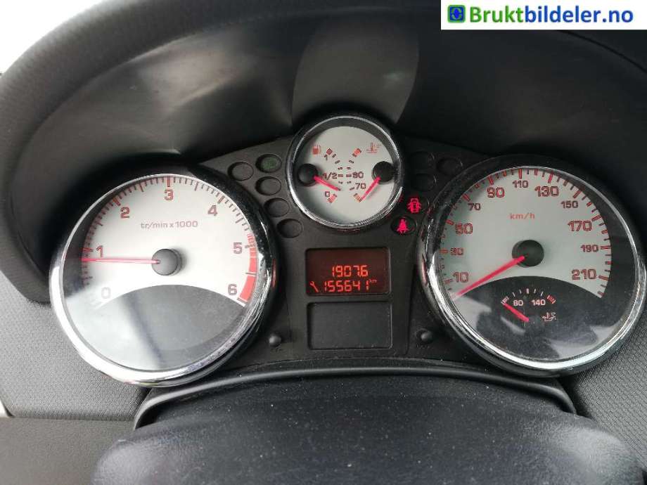 Peugeot 207 2006-2012 delebil , Motorkode: 9HZ, Girkassekode: 